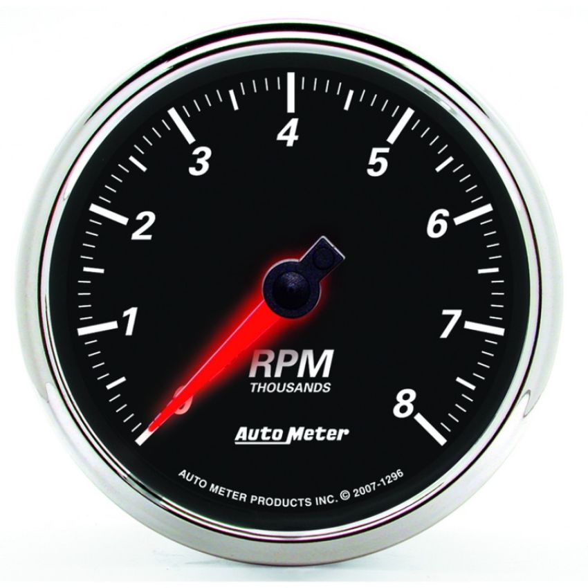 AutoMeter 1296 GAUGE, TACHOMETER, 3 3/8