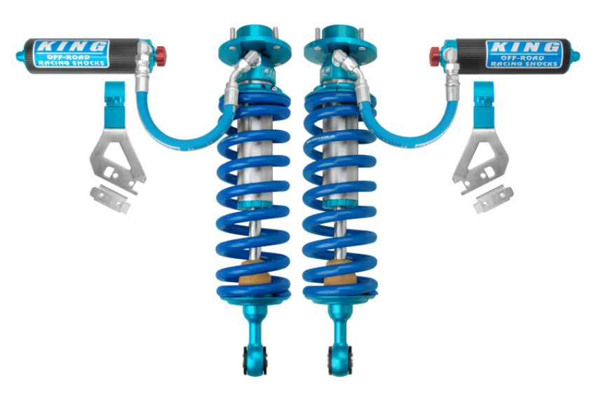 King Shocks 25001-396A 2022+ Toyota Tundra  Front 2.5 Dia w/ Remote Reservoir Coilover & Adjuster (Pair)