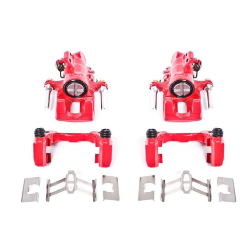 PowerStop S2678 Red Powder Coated Calipers