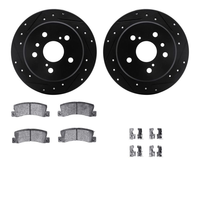 Dynamic Friction 8512-76056 Rotor Kit