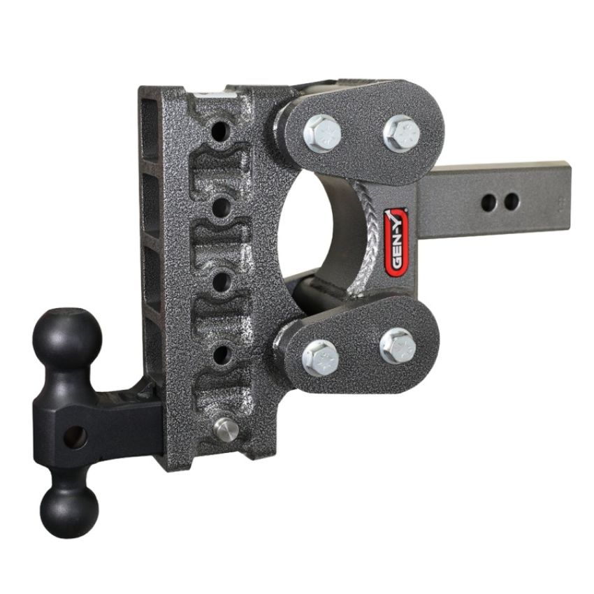 GEN-Y Hitch GH-1115 Gen-Y The Boss Torsion-Flex 2.5in Shank 7.5in Drop 1.7K TW 16K Hitch w/GH-051 Dual-Ball