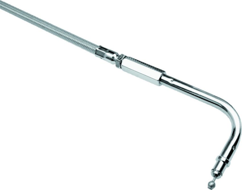 Bikers Choice 660348 2007 FLHR Armor Coat Throttle Cable +6 Inch