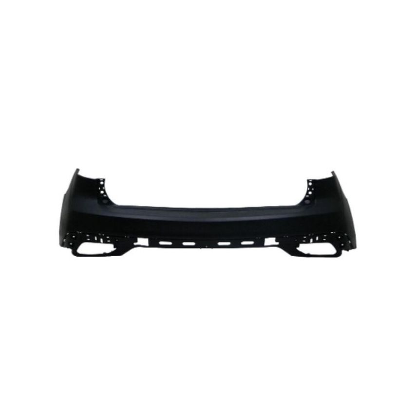 REAR BUMPER COVER W/O LANE KEEP ASSIST; PRIME ACURA MDX 14-16