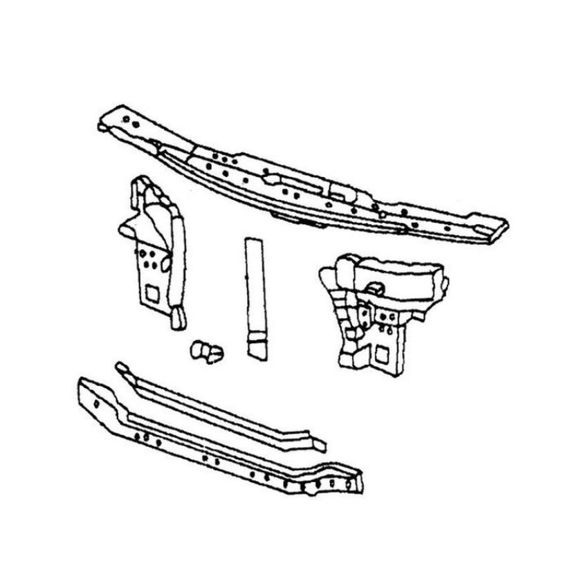 RADIATOR SUPPORT ACURA INTEGRA 4DR SDN 94-01