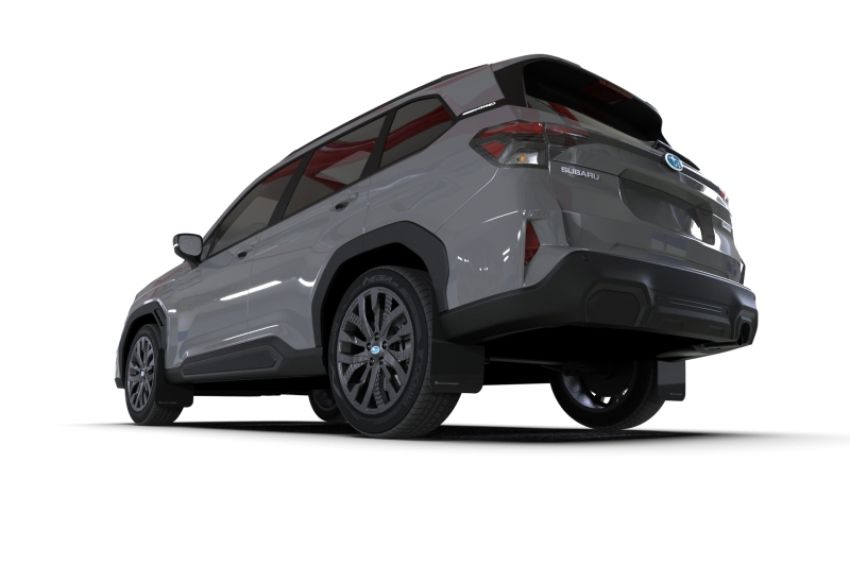 Rally Armor MF132-UR-BLK-GRY Black Mud Flap/Grey Logo