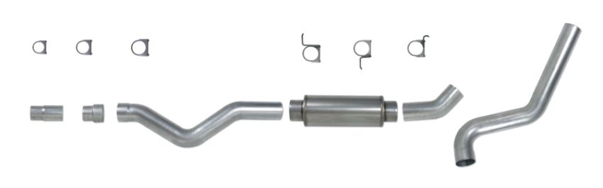 Diamond Eye Performance K5126A Diamond Eye KIT 5in CB SGL AL: 2006-2007.5 CHEVY 6.6L 2500/3500