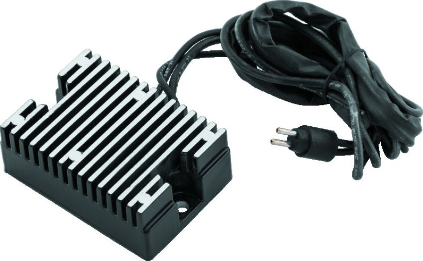 TwinPower 498313 Twin Power L84-90 XL Voltage Regulator Black Replaces H-D 74523-84A 19 Amp