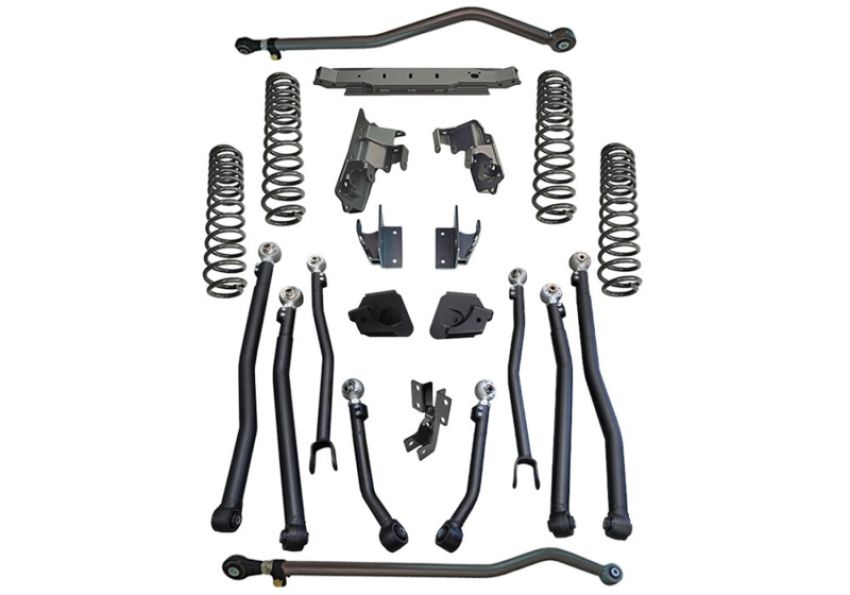 Superlift K199FX 18-23 Jeep Wrangler Unlimited 4in JLU Long Arm Kit - Fox RES Shocks
