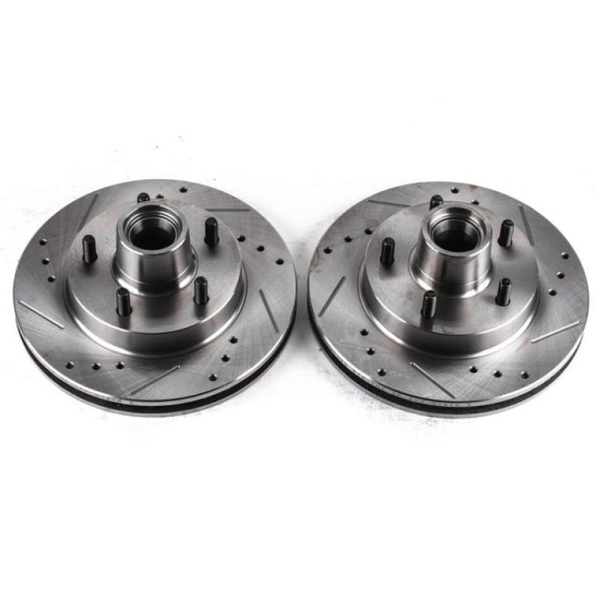 PowerStop AR8213XPR PowerStop Evolution Performance Drilled and Slotted Rotor Pair
