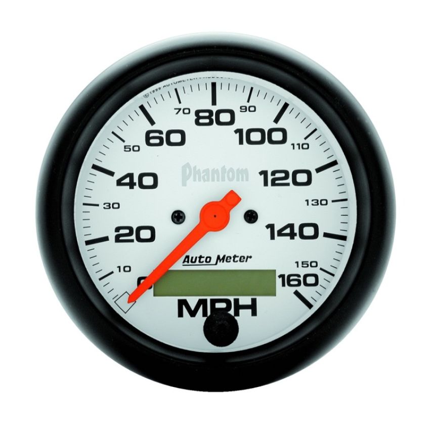 3-3/8in Phantom Electric Speedo 0-160MPH
