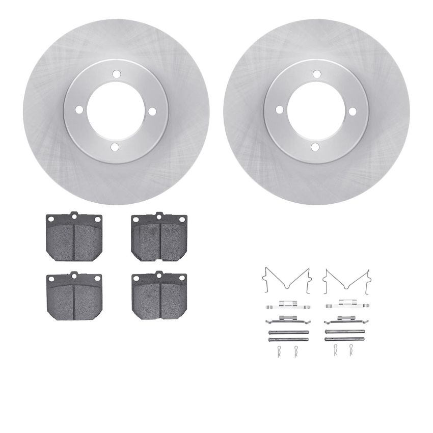 Dynamic Friction 6512-67121 Rotor Kit