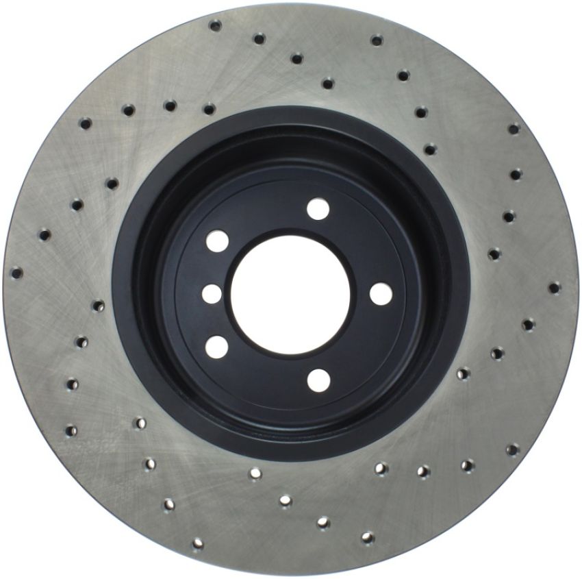 Stoptech 128.34071R 04-10 BMW 5-Series & 6-Series Drilled Right Front Rotor