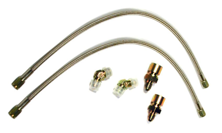 Wilwood 220-6471 Flexline Kit 86-93 Mustang w/ Forged Dynalite or SL6 Front Caliper