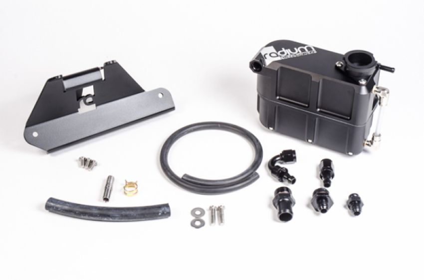 Radium Engineering 20-0285 COOLANT TANK KIT, 11-14 MUSTANG