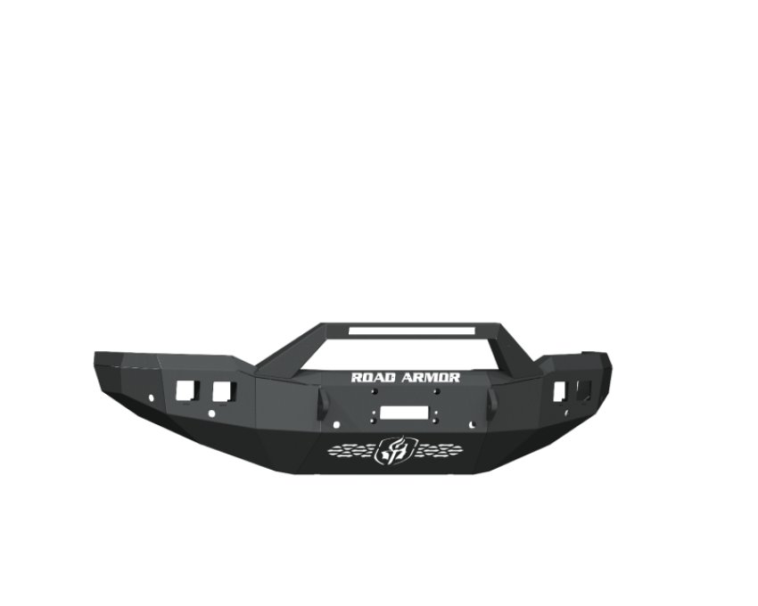 Road Armor 4192F3B 19-20 Ram 2500 Stealth Front Winch Bumper w/Pre-Runner Guard/6 Sensor Holes - Blk