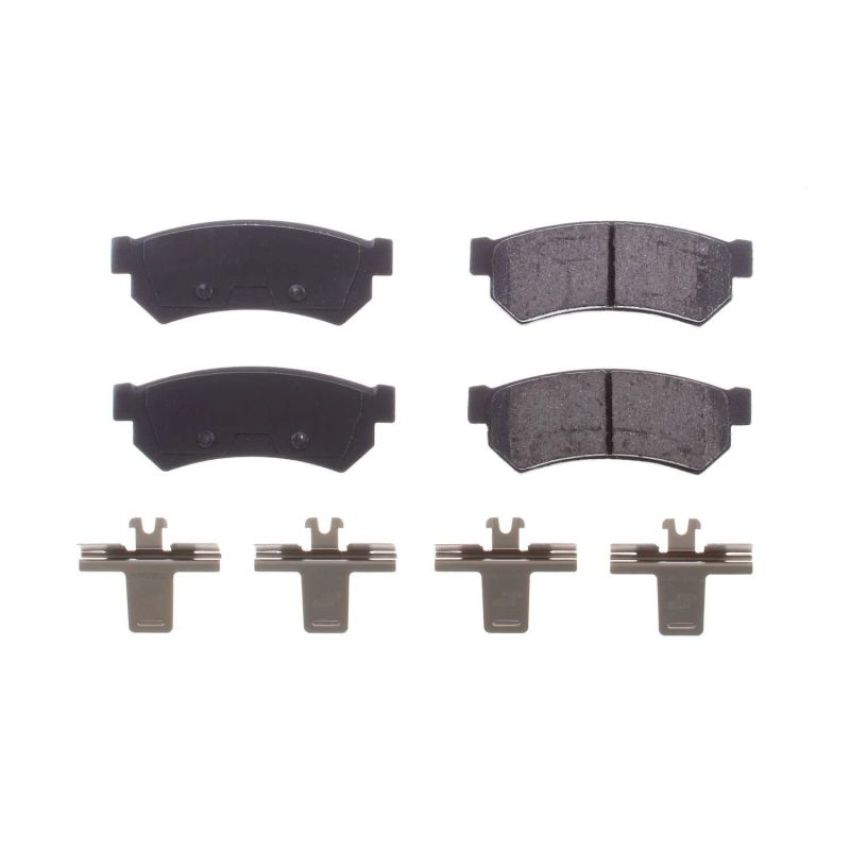 PowerStop 17-1315 PowerStop - Z17 Low-Dust Ceramic Brake Pads with Hardware