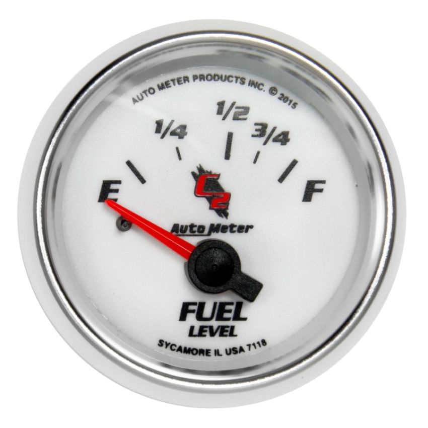 AutoMeter 7118 GAUGE, FUEL LEVEL, 2 1/16