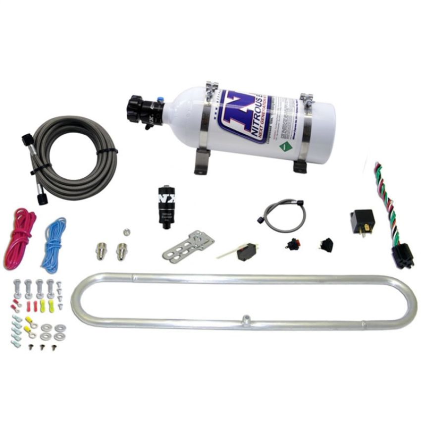 Nitrous Express 20000R-05 N-TERCOOLER SYSTEM W/ 5LB BOTTLE (Remote Mount Solenoid)
