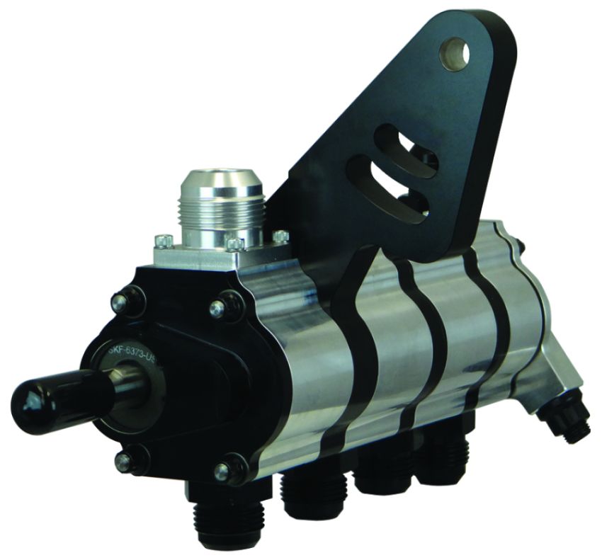 Moroso 22324 Dragster 4 Stage Dry Sump Oil Pump - Tri-Lobe - Right Side - 1.200 Pressure