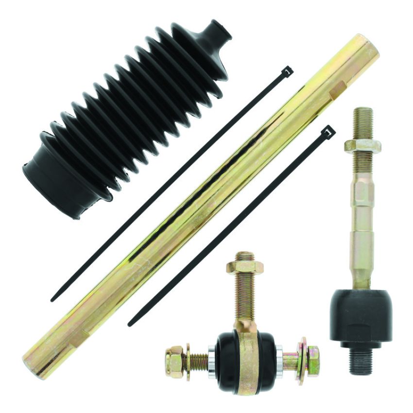 QuadBoss 414456 13-18 Can-Am Maverick 1000R Steering Rack Tie Rod Assembly Kit - Left Inner and Outer