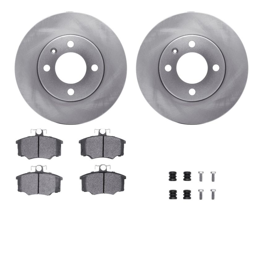 Dynamic Friction 6512-74129 Rotor Kit