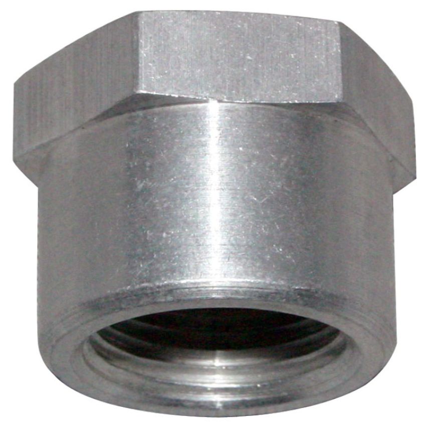 Moroso 22728 3/4in NPT Female Weld-On Bung - Aluminum - Single