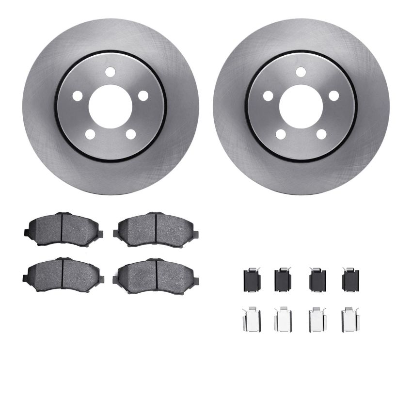 Dynamic Friction 6512-42151 Rotor Kit