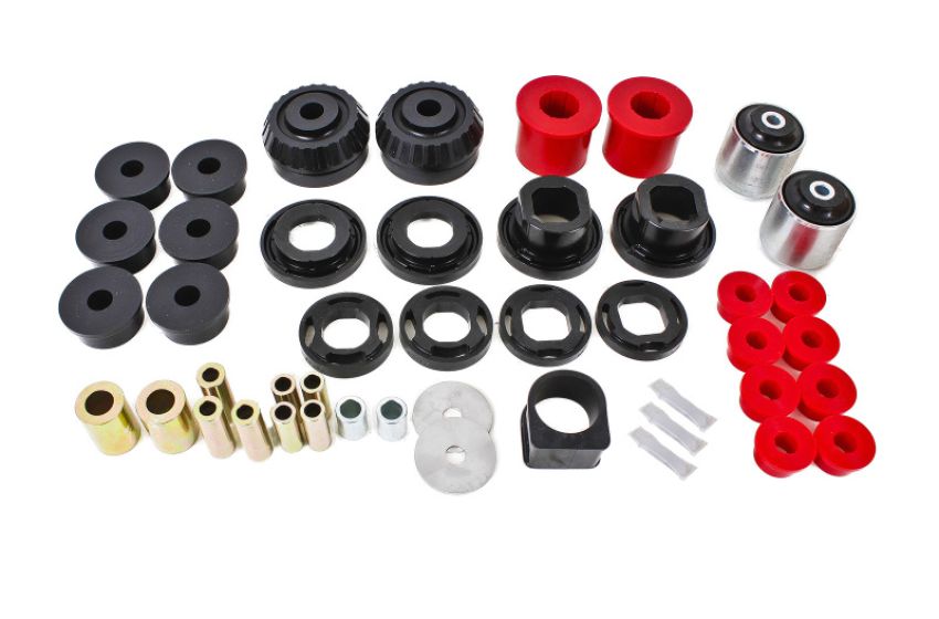 BMR Suspension BK013 BMR 08-09 Pontiac G8 Total Suspension Bushing Kit (BK003 BK007 BK012) - Black/Red