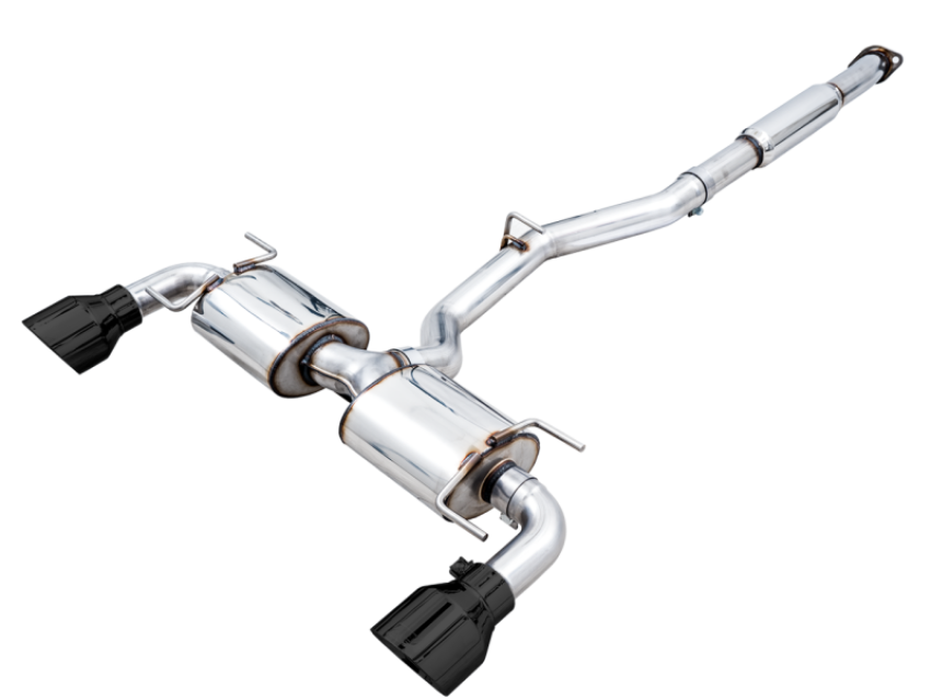 AWE Tuning 3015-33486 AWE Subaru BRZ/ Toyota GR86/ Toyota 86 Touring Edition Cat-Back Exhaust- Diamond Black Tips
