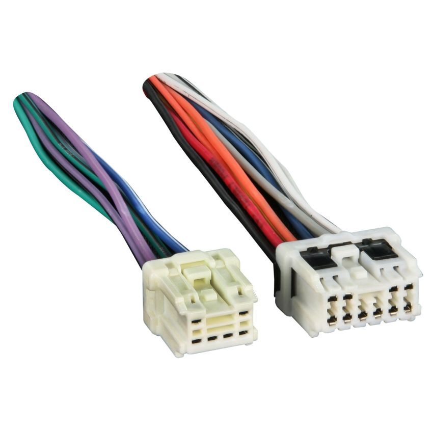 Metra 71-7550 Reverse Wiring Harness for Select 1995-up Nissan Vehicles Into OEM Radio