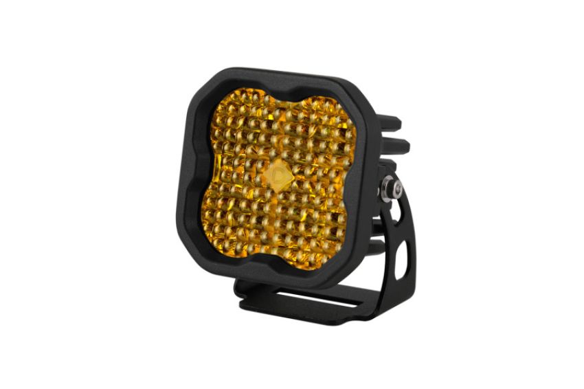 Diode Dynamics DD6891S SS3 Pro ABL - Yellow Flood Standard (Single)