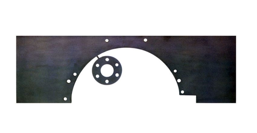 COMPETITION ENGINEERING COE4035 Mid Motor Plate - SBF Steel .090