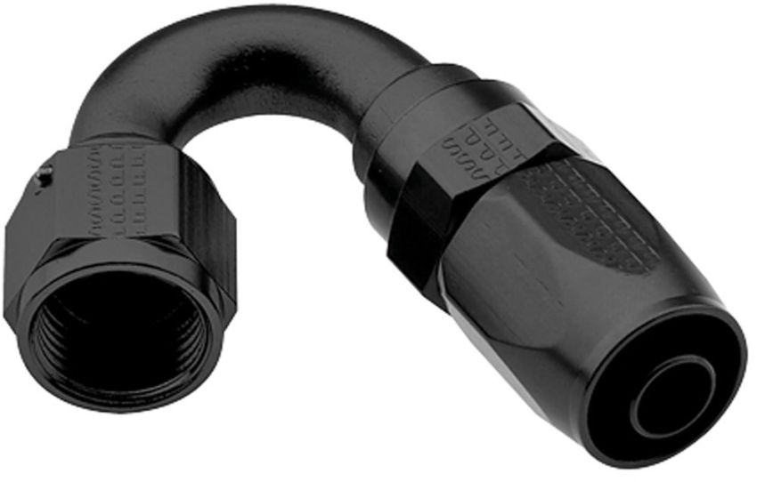FRAGOLA FRG231506-BL Hose Fitting #6 150 Deg Pro-Flow Black