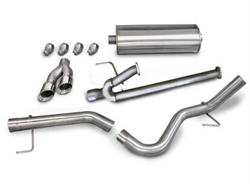 CORSA Performance 14916 Corsa 2011-2021 Toyota Tundra Double Cab/Crew Max 5.7L V8 Polished Sport Cat-Back Exhaust