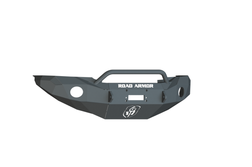 Road Armor 99014B 05-11 Toyota Tacoma Stealth Front Winch Bumper w/Pre-Runner Guard - Tex Blk