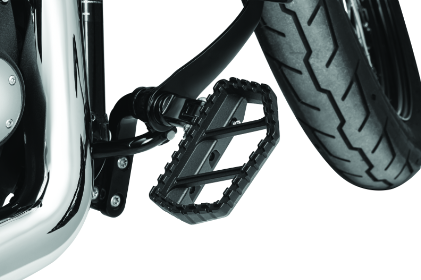 Kuryakyn 8888 Splined Peg Adapter Harley-Davidson Male Mount Black