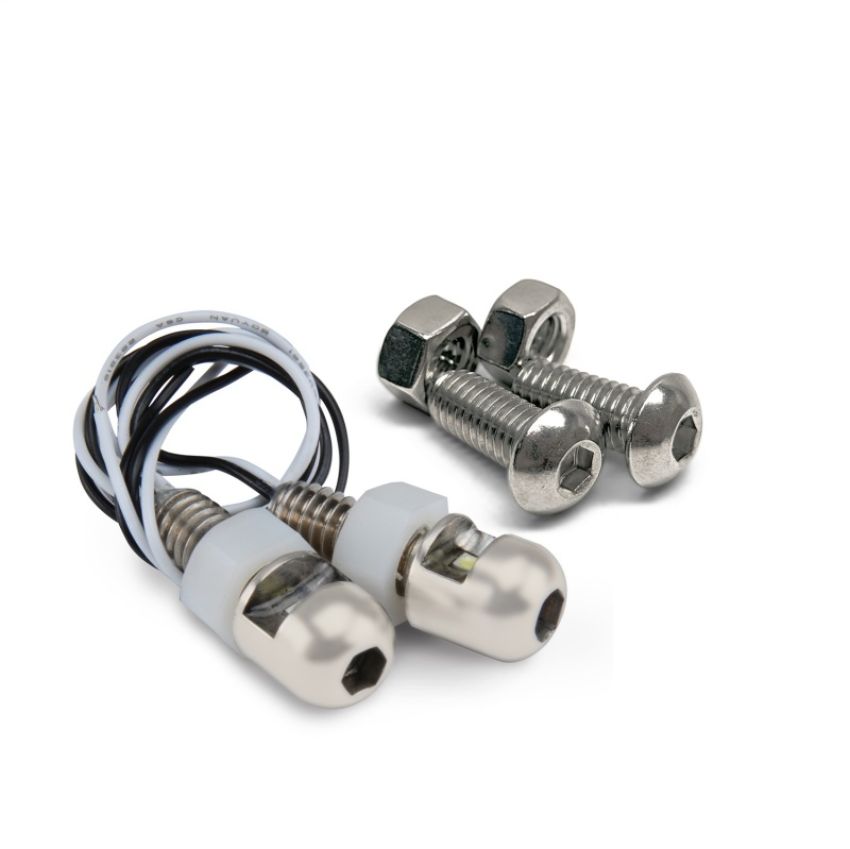 Design Engineering 30301 Lite'N Boltz Licenese Kit Satin 4pk