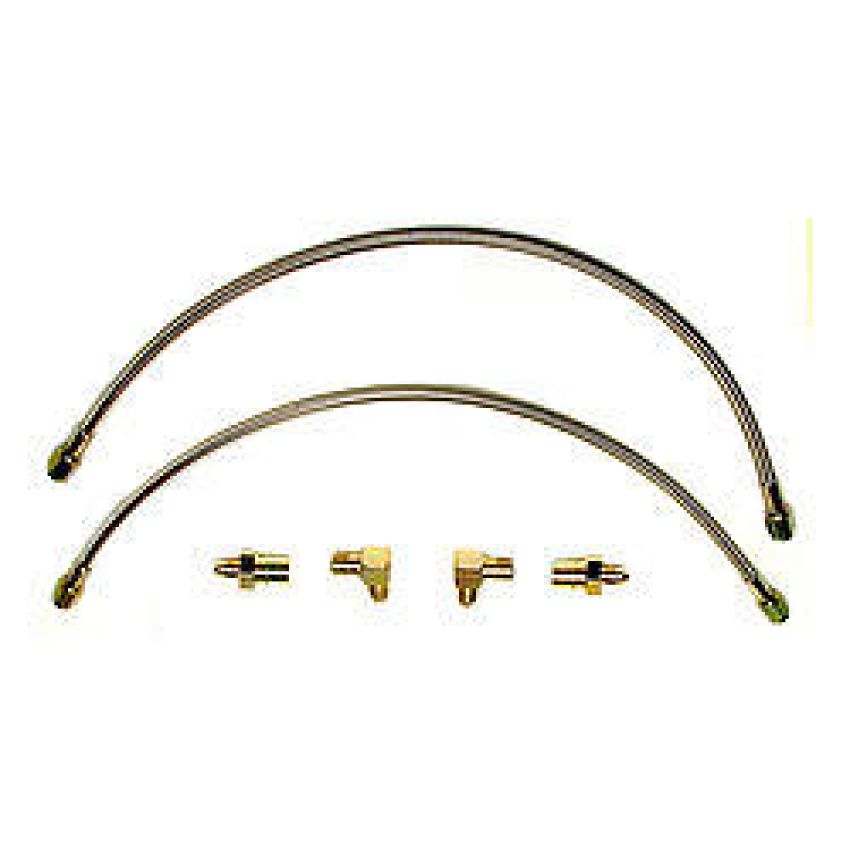 Wilwood 220-6419 Flexline Kit 90-99 Civic w/ Forged Dynalite Front Caliper