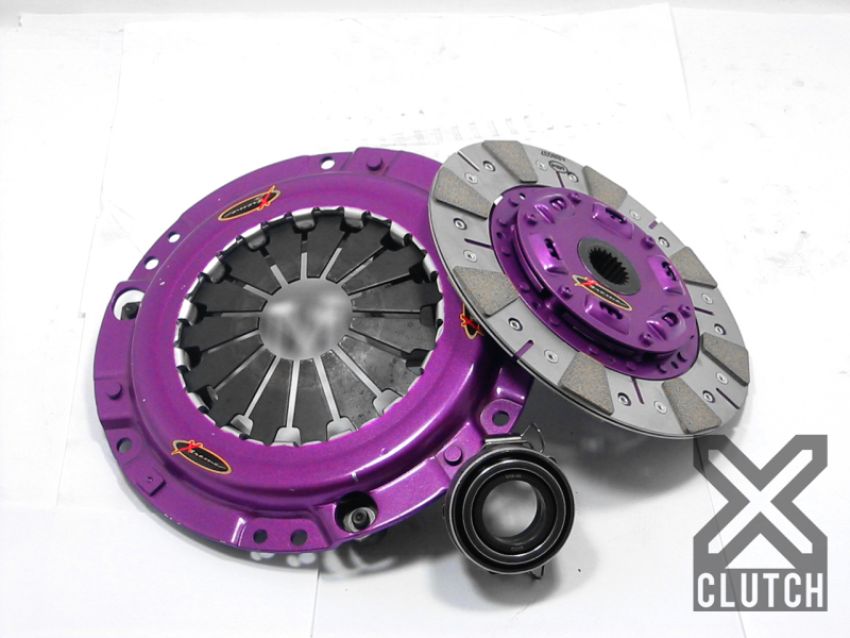 XCLUTCH XKTY23016-1C 88-89 Toyota MR2 Super Charged 1.6L Stage 2 Cushioned Ceramic Clutch Kit