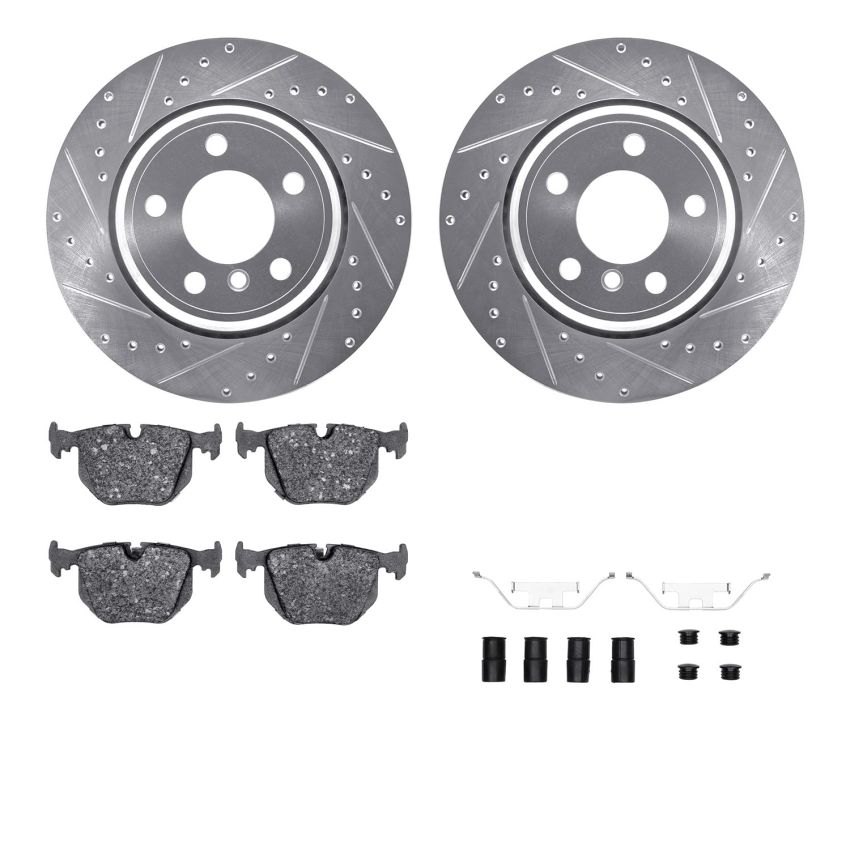 Dynamic Friction 7512-31053 Rotor Kit