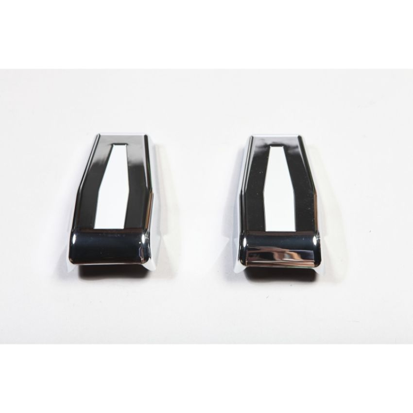 Rugged Ridge 13311.25 Liftgate Hinge Covers Chrome 07-18 Jeep Wrangler