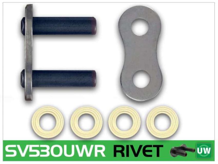 RK Chain SV530UWR-RL SV530UWR-RIVET - Silver