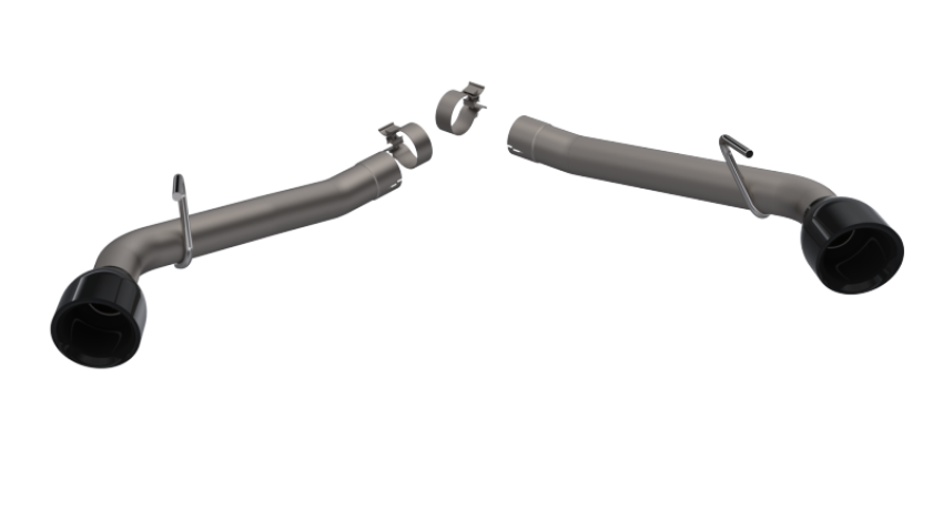 QTP 700110B 2010-2013 Chevrolet Camaro SS  Eliminator Axle Back Black Tips