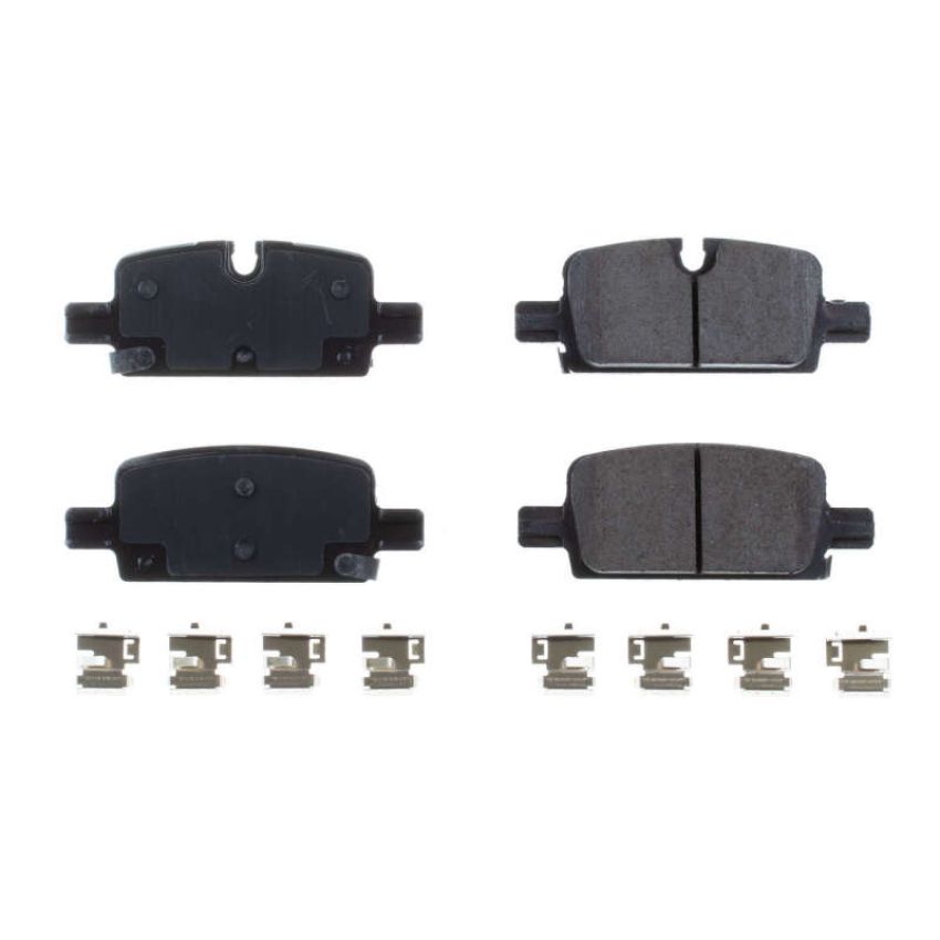 PowerStop 17-2174 PowerStop - Z17 Low-Dust Ceramic Brake Pads with Hardware