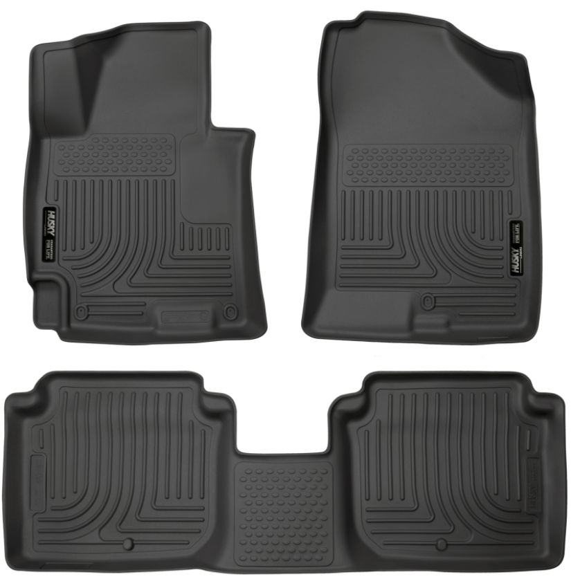 Husky Liners 98941 2014-2016 Hyundai Elantra WeatherBeater Combo Black Floor Liners