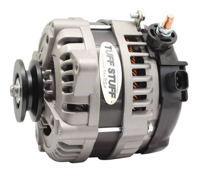 TUFF-STUFF TFS8321FC1G1W 225 MAX AMP Alternator 1-Groove 1-Wire  Cast