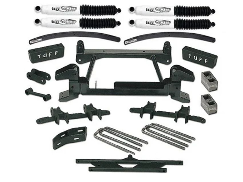 Tuff Country 16853 92-98 Suburban 2500 (8Lug) 4X4 6in Lift Kit (w/Cast Lower Control Arms No Shocks)