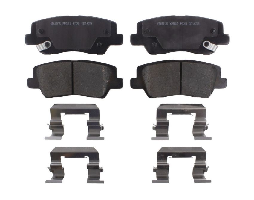 ADVICS AD1659 ADVICS Ultra-Premium Ceramic Brake Pads