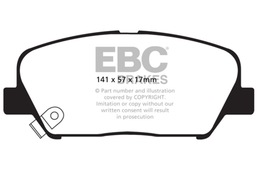 EBC Brakes DP21856 Greenstuff 2000 Series Sport Brake Pads