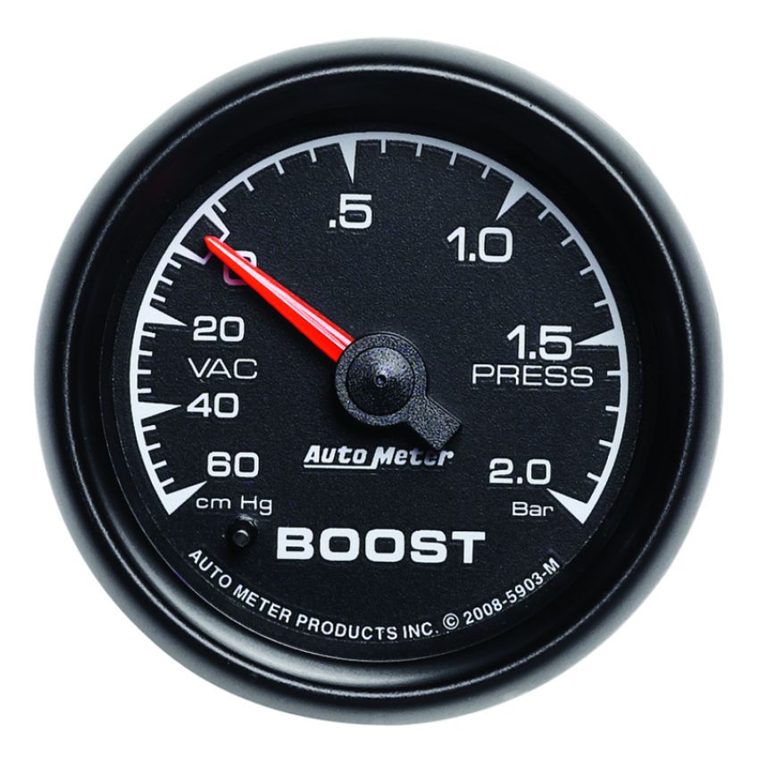 Autometer ES 52mm 60cm.Hg - 2.0 Bar Mechanical Boost/Vacuum Gauge